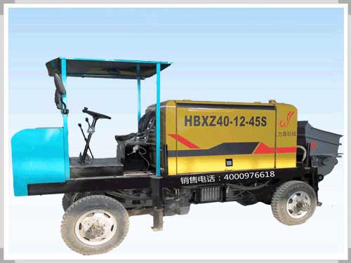 hbxz40-12-45s行走式混凝土輸送泵